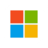 Microsoft Round logo for PCSoftKeys White